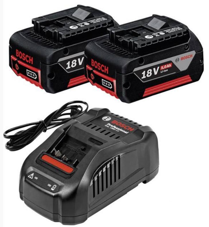 BOSCH Reservebatteri, akkuboremaskine GBA 18V 5.0AH, GAL 1880 CV Varenummer: 1 600 A00 B8J billige