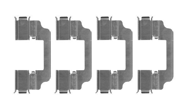 MINTEX MBA0154 Lisakomplekt, ketaspiduriklotsid GHOST V12 571 HP Bensiin