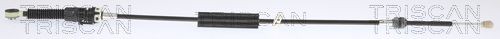 TRISCAN 8140 25729 Cable, manual transmission TWINGO 1.5 dCi 84 PS Diesel