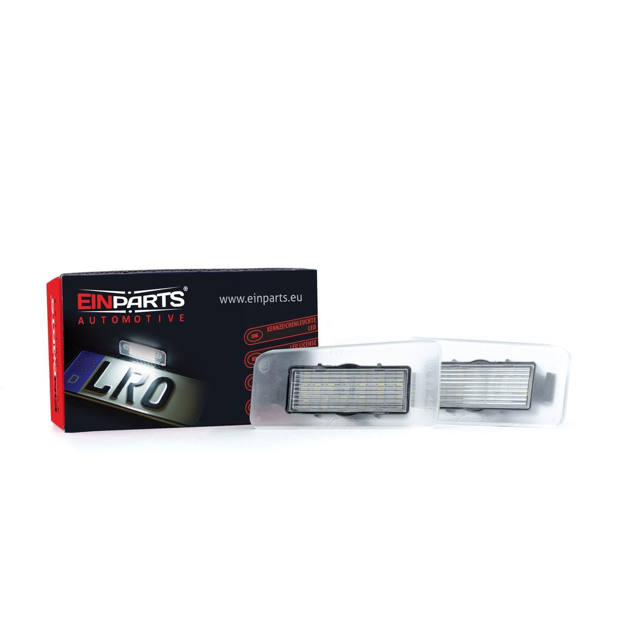 EINPARTS Licence Plate Light Article number: EP52 cheaply