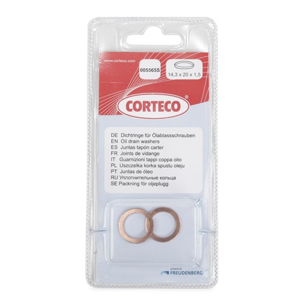 CORTECO Seal, oil drain plug Article number: 005565S cheaply