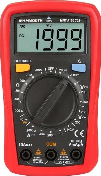MAMMOOTH Multimeter Varenummer: A170 702 billige