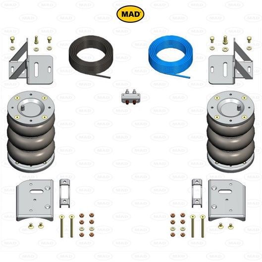 MAD NR-067604-B Air Spring, suspension TRANSIT 2.0 EcoBlue 4x4 170 PS Diesel