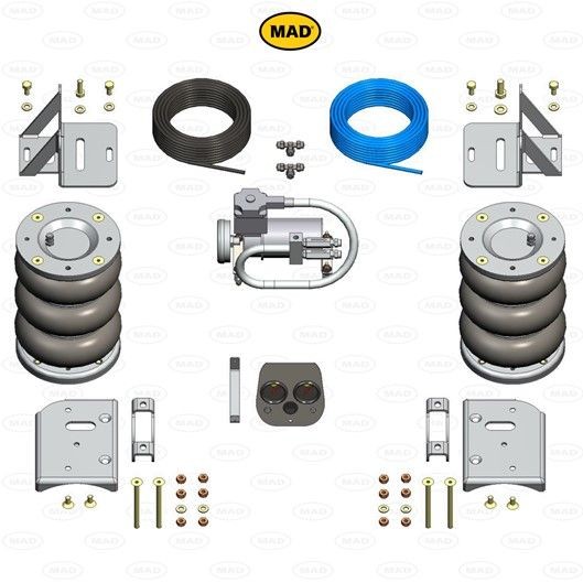 MAD NR-067604-CS Air Spring, suspension TRANSIT 2.0 EcoBlue 4x4 170 PS Diesel