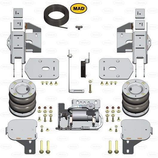 MAD NR-197204-R Õhkpadi CRAFTER 2.0 TDI RWD 109 HP Diisel