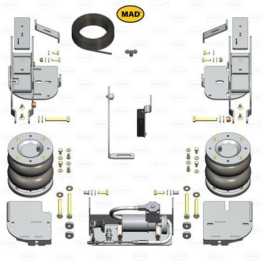 MAD NR-197544-R Õhkpadi CRAFTER 2.0 TDI 140 HP Diisel 2016