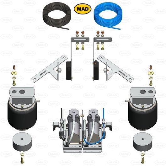 MAD NR-367824-R Õhkpadi SCUDO E-SCUDO (507) 136 HP Elektri