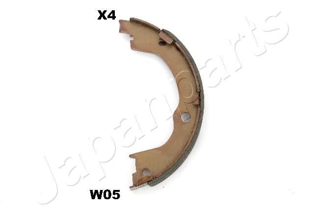 JAPANPARTS Handbrake shoes Article number: GF-W05AF cheaply