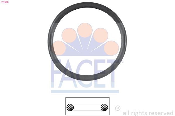 FACET Gasket, thermostat Article number: 7.9538 cheaply