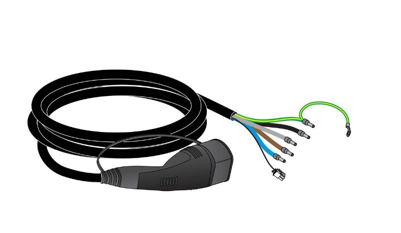 SCHNEIDER ELECTRIC Ladestik til elbil Varenummer: EVP2CNS163C4 billige