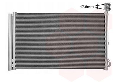 VAN WEZEL Air conditioning condenser Article number: 69015700 cheaply