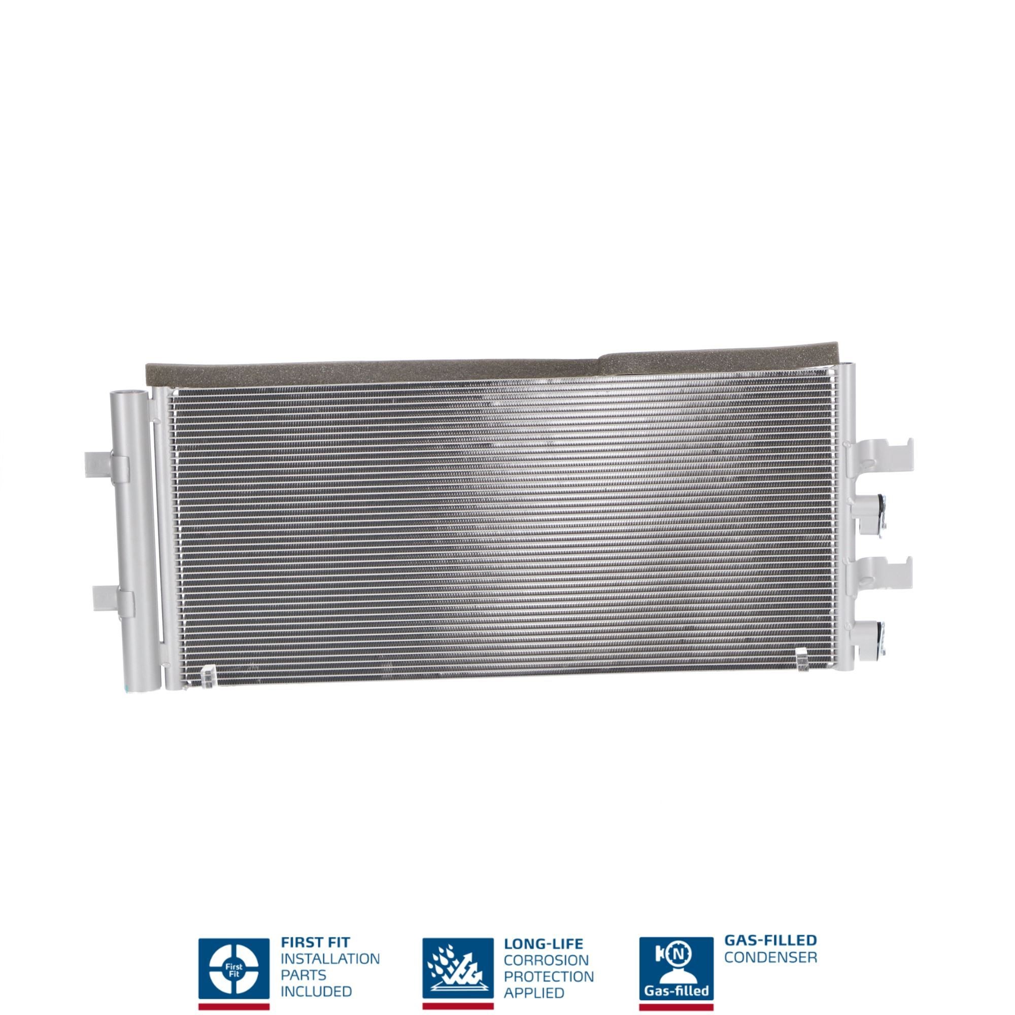 NISSENS Air conditioning condenser Article number: 940997 cheaply