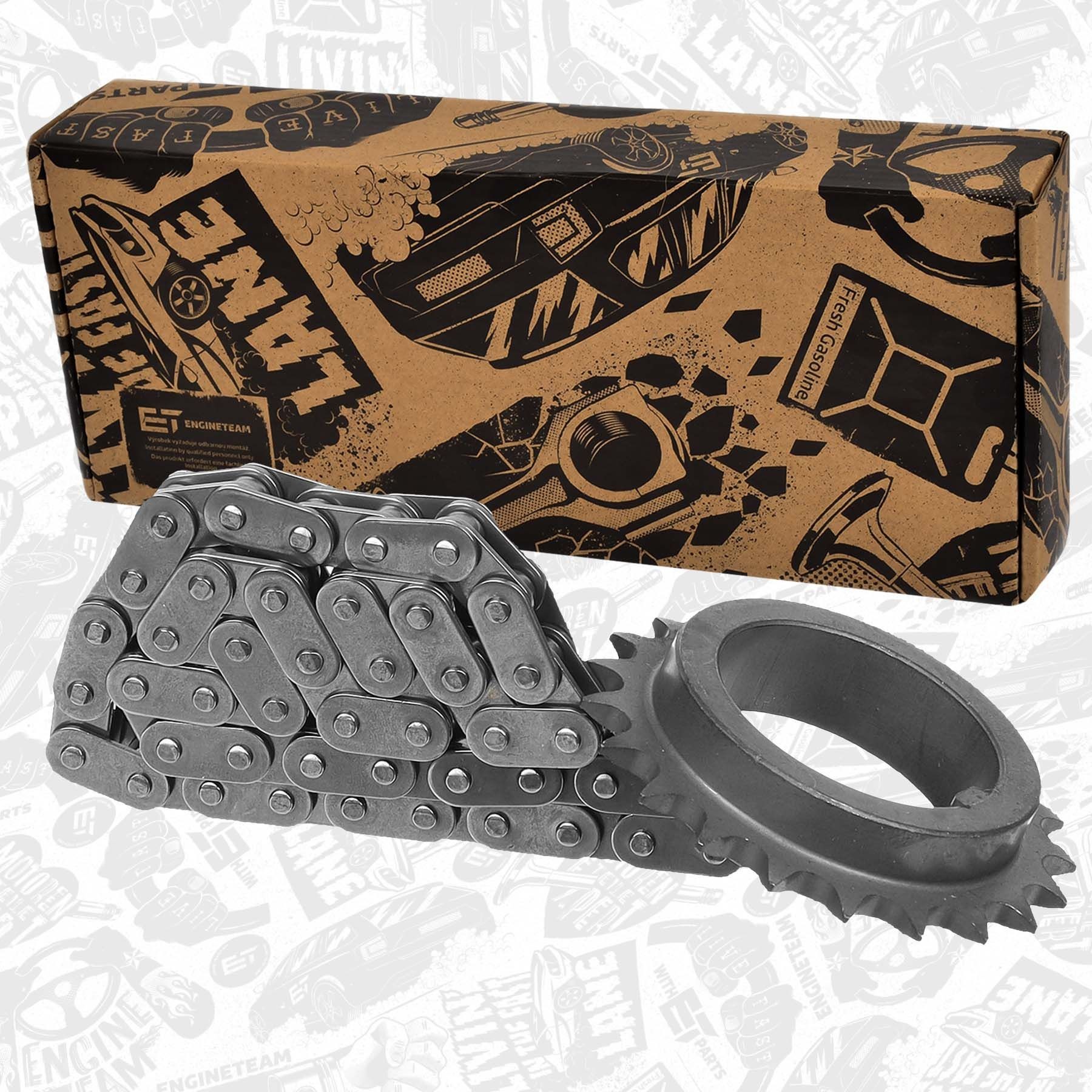 ET ENGINETEAM RS0121 Chain, oil pump drive MEGANE 1.6 dCi 130 (B9A4) 130 PS Diesel