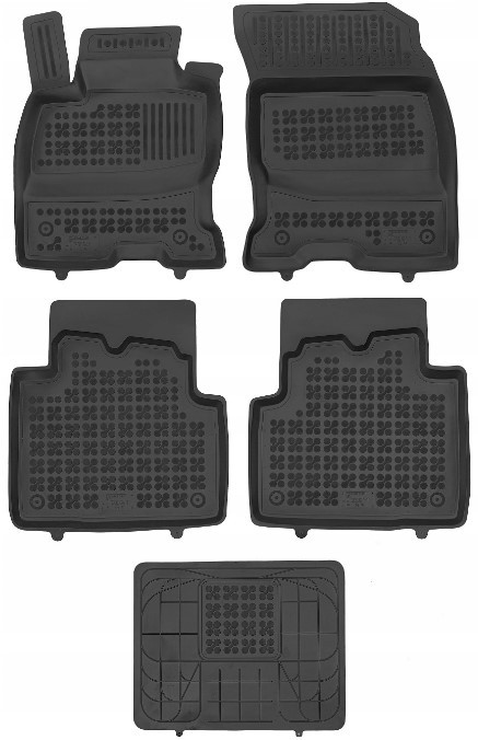 REZAW PLAST 200641 Floor mats KUGA 2.5 Duratec Plug-in-Hybrid 224 PS Petrol/Electro