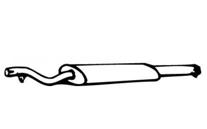 VEGAZ Front Silencer Article number: CS-54 cheaply