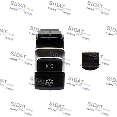 SIDAT 87.160A2 Switch, park brake actuation Q3 2.0 TFSI 180 PS Petrol 2020