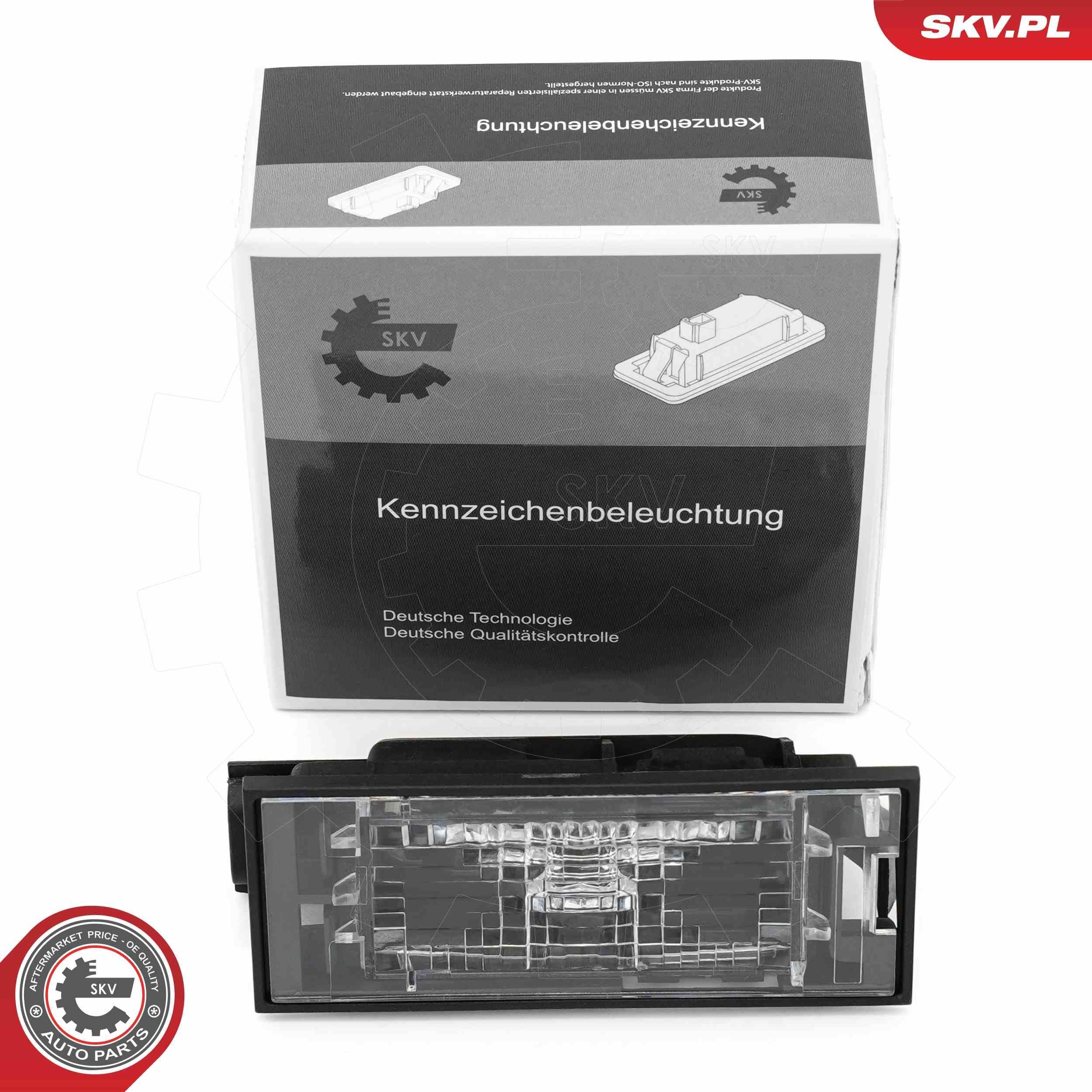 ESEN SKV Licence Plate Light Article number: 72SKV035 cheaply