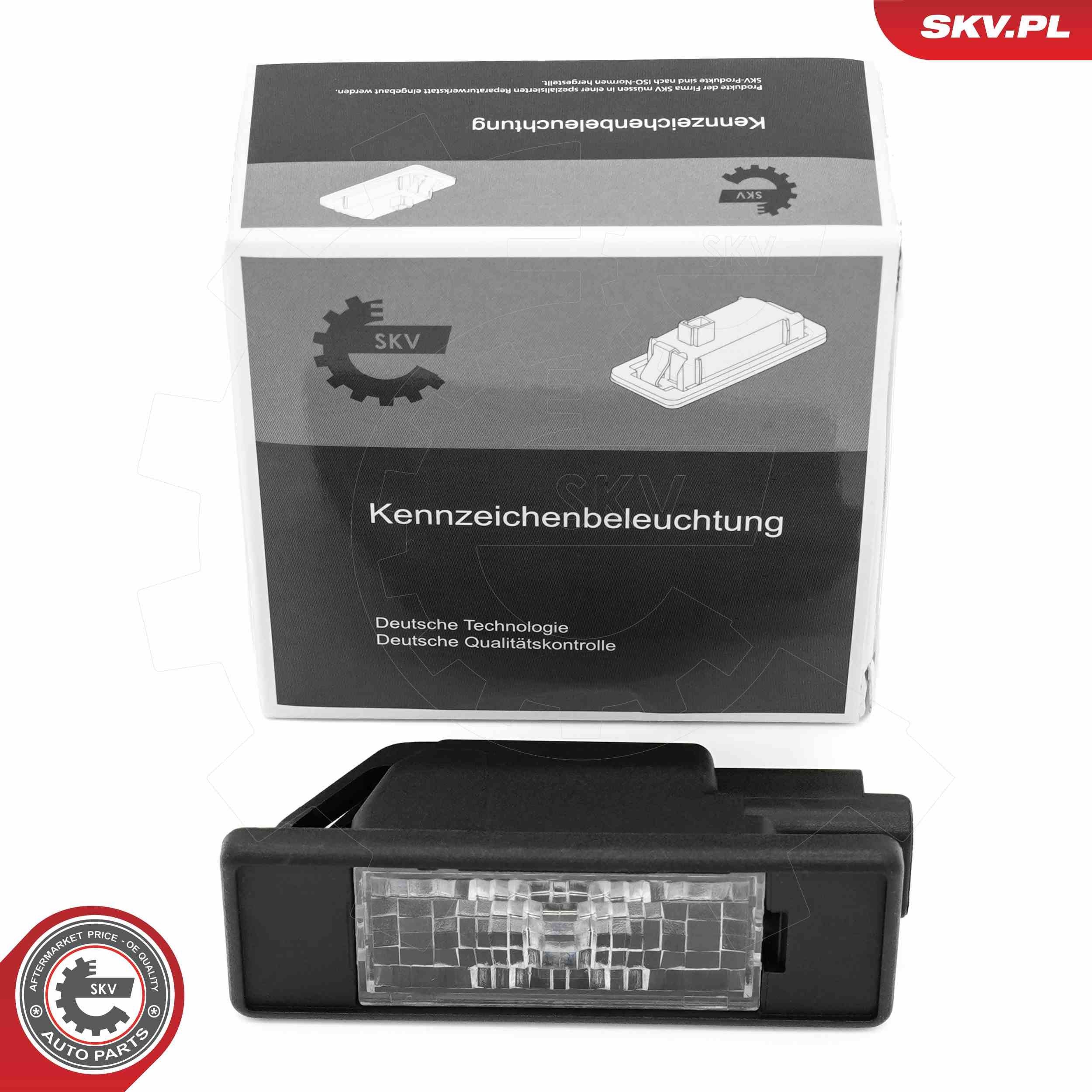 ESEN SKV Licence Plate Light Article number: 72SKV037 cheaply