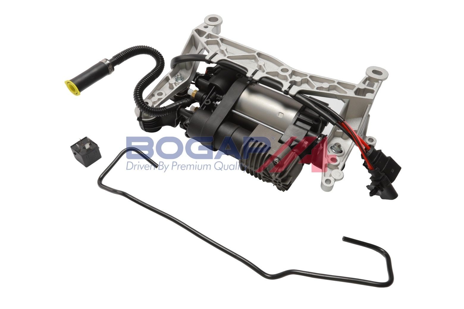 BOGAP A3428124 Air suspension compressor TOUAREG 3.0 V6 TSI 320 PS Petrol 2018