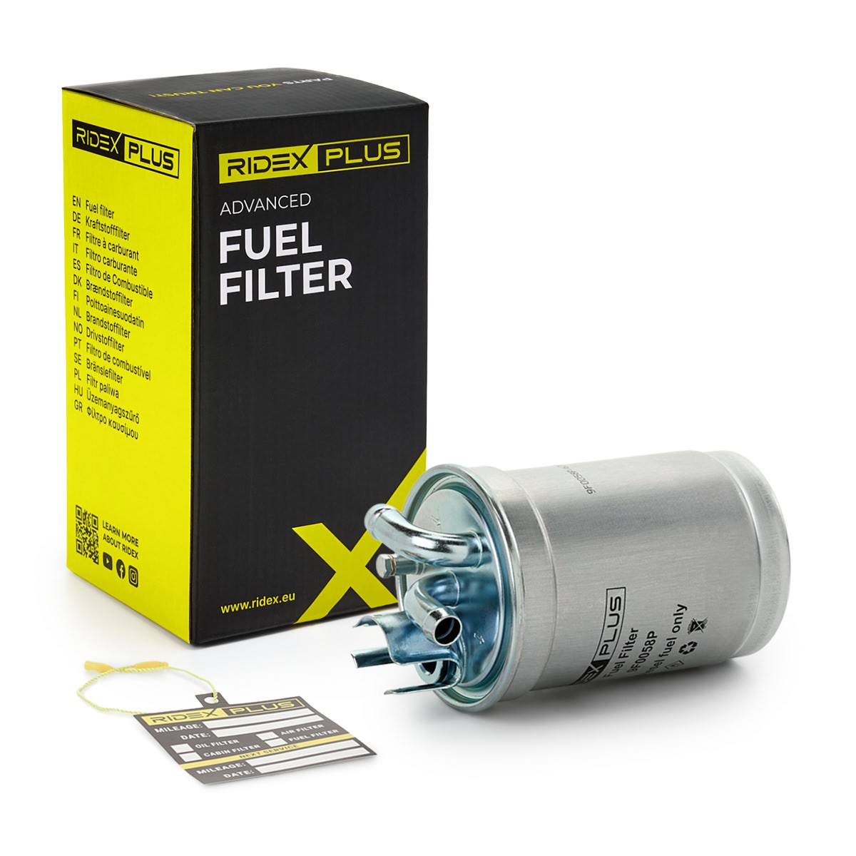 RIDEX PLUS Fuel filter Article number: 9F0058P cheaply