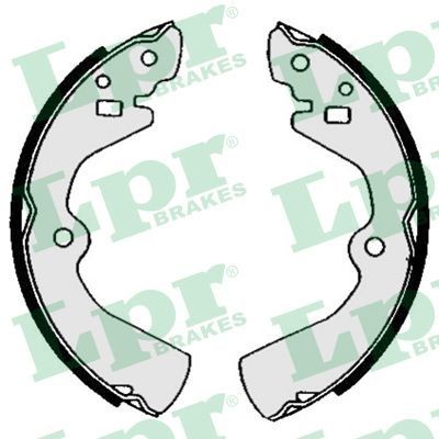LPR Brake Shoe Set Article number: 05480 cheaply
