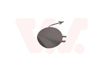 VAN WEZEL 1859587 Flap, tow hook FIESTA 1.5 TDCi Active 85 PS Diesel