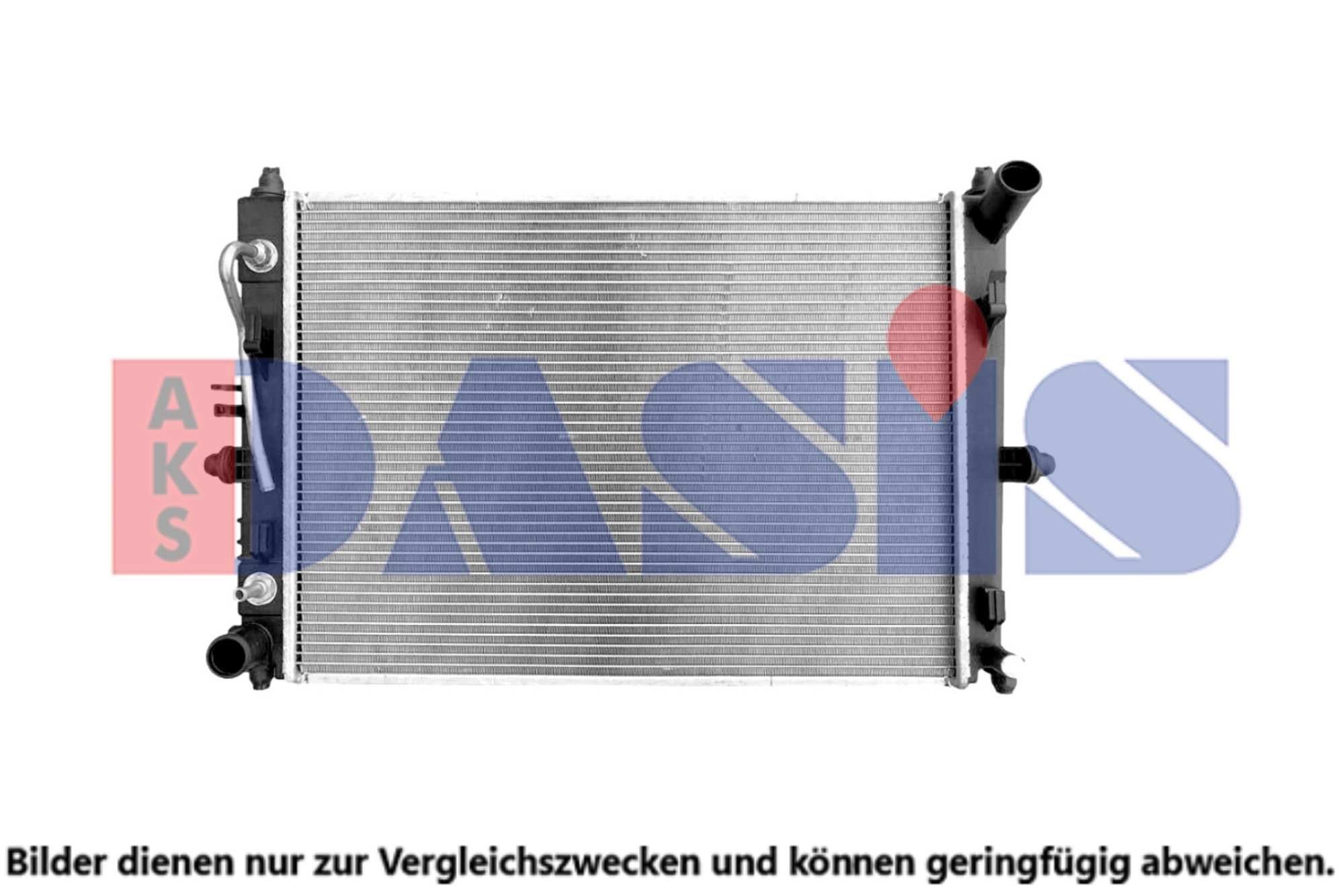 AKS DASIS Engine radiator Article number: 110007N cheaply