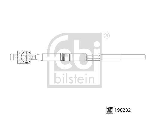 FEBI BILSTEIN Sisemine rooliots, roolivarras Artikli number: 196232 soodsalt