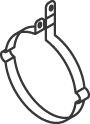 DINEX Holding Bracket, silencer Article number: 50853 cheaply