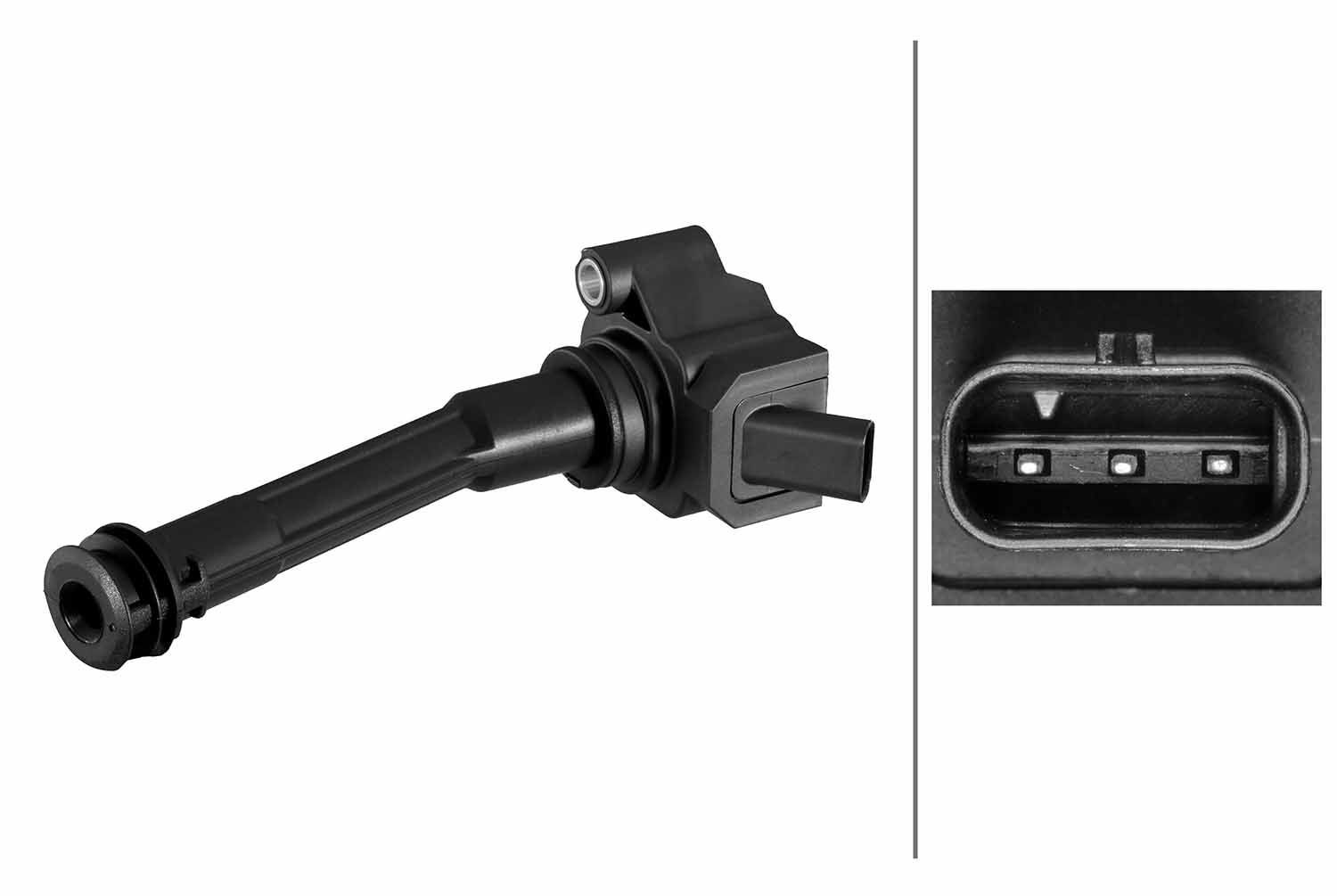 HELLA Ignition coil Article number: 5DA 358 290-801 cheaply
