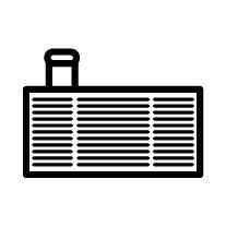 NRF Engine oil cooler Article number: 31897 cheaply