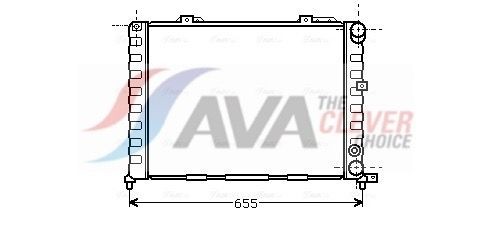 AVA COOLING SYSTEMS Jäähdytin, moottorin jäähdytys tuotenumero: AL2052 edullisesti