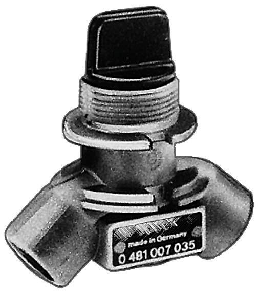 KNORR-BREMSE Trykstyringsventil Varenummer: 0481007035000 billige