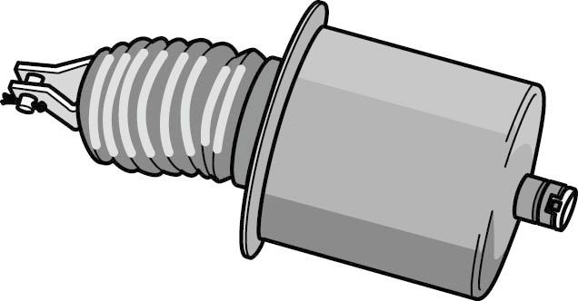 KNORR-BREMSE Stempelbremsecylinder Varenummer: 1051323000 billige