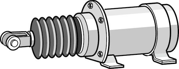 KNORR-BREMSE Stempelbremsecylinder Varenummer: I90027 billige