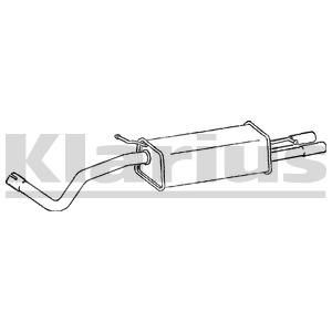 VEGAZ Rear silencer Article number: SKS-57 cheaply