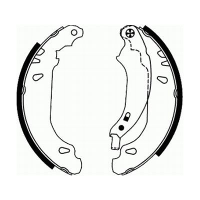 ABE Brake Shoe Set Article number: C0R016ABE cheaply