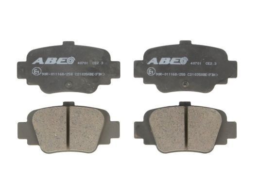 ABE Brake pad set Article number: C21035ABE cheaply
