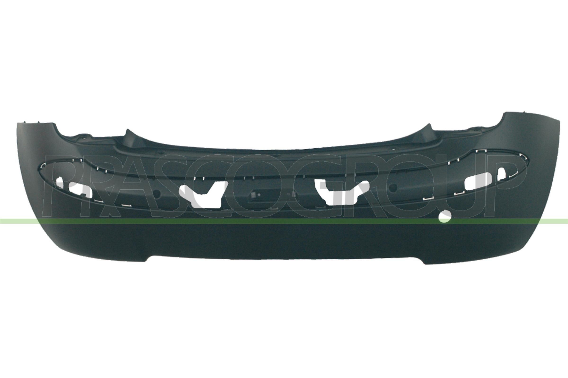 PRASCO LA0021051 Rear bumper YPSILON 1.3 D Multijet (843.AXF11, 843.AXF1A, 843.AXM11,... 75 PS Diesel 2011