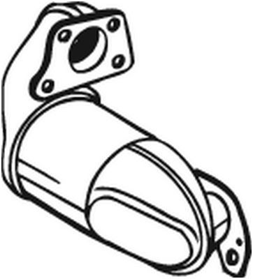 BOSAL Catalytic converter Article number: 090-040 cheaply