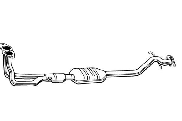 VEGAZ Catalytic converter Article number: OK-808 cheaply