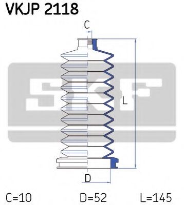 SKF Bellow Set, steering Article number: VKJP 2118 cheaply