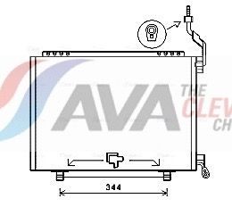AVA COOLING SYSTEMS Air conditioning condenser Article number: CN5092 cheaply