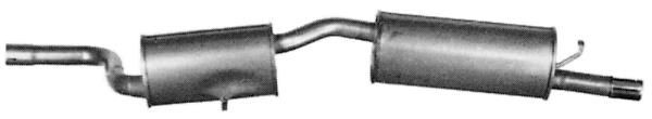 VEGAZ Rear silencer Article number: FTS-156 cheaply