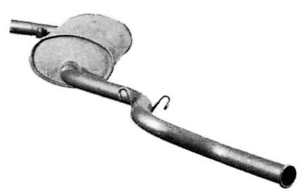 VEGAZ Rear silencer Article number: FTS-184 cheaply