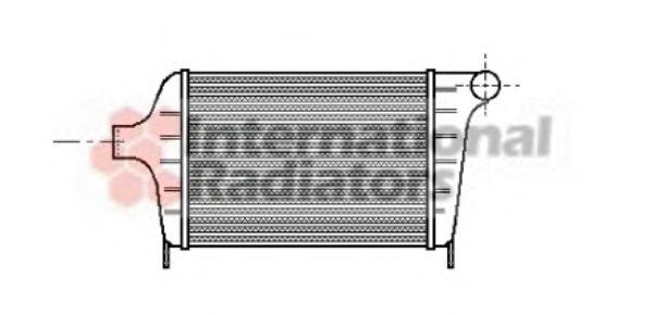 VAN WEZEL Intercooler Article number: 17004005 cheaply
