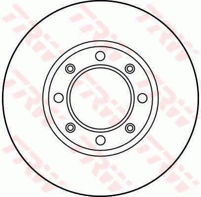 TRW Brake disc Article number: DF1300 cheaply