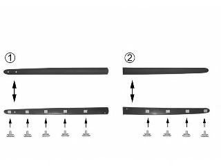 VAN WEZEL Door molding Article number: 4323426 cheaply