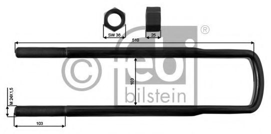 FEBI BILSTEIN Spring Clamp Article number: 39167 cheaply
