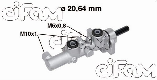CIFAM Brake master cylinder Article number: 202-734 cheaply
